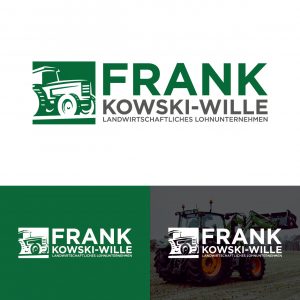 Frank Kowski -Landwirtschaftliches Lohnunternehmen Logo-Design